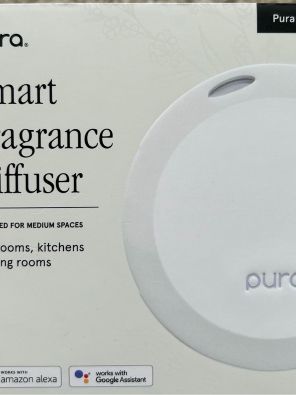 Pure Enrichment White Smart Fragrance Diffuser